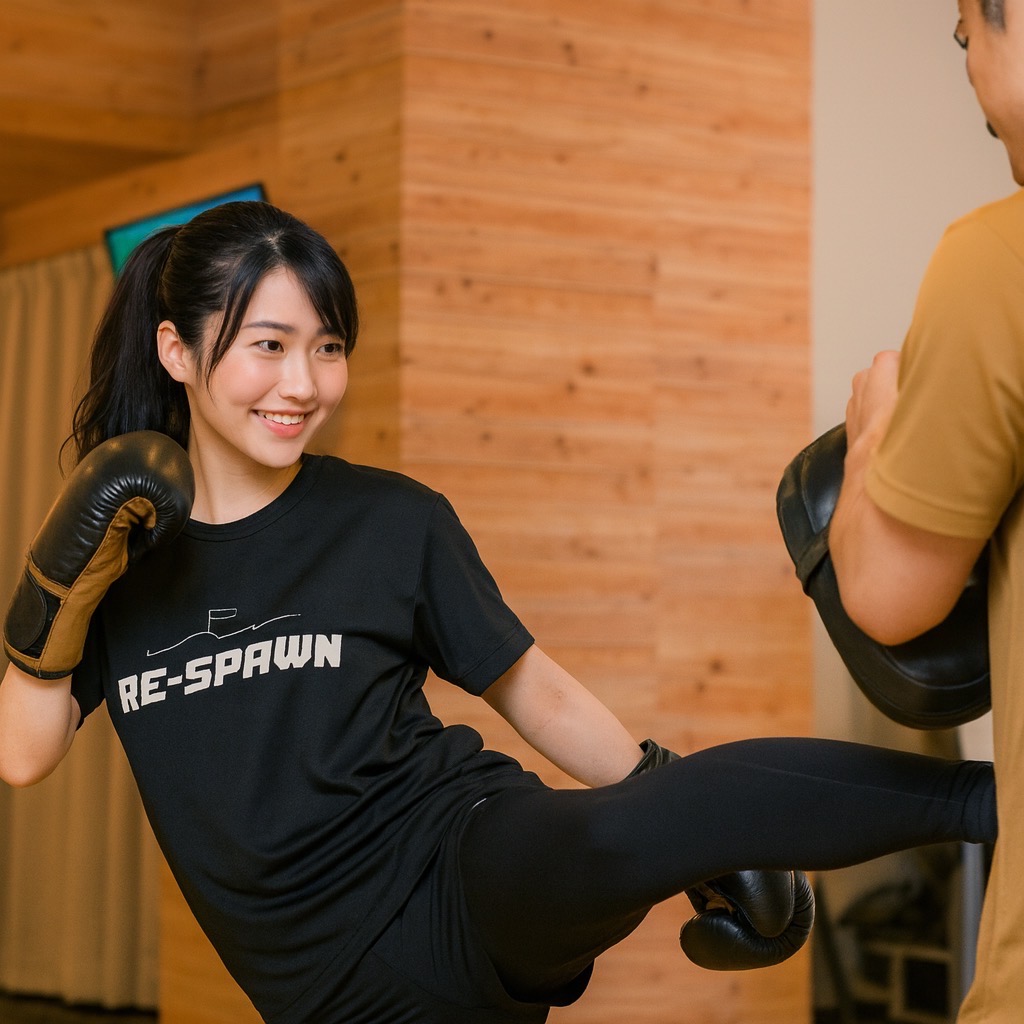 キックボクシング技術向上