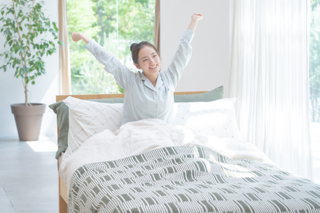 正しい睡眠をとって、健康的な生活を